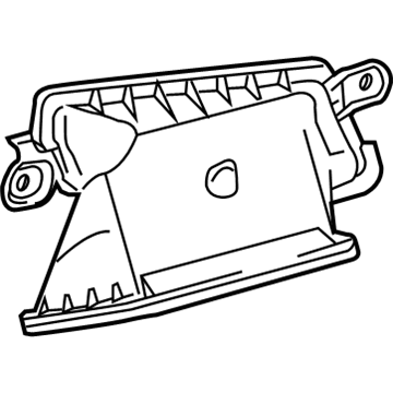 87220-02200 Toyota Air Distributor, Center Upper Illustration 1 of 1