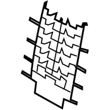 71053-02160 Toyota Seat Frame Spring, Front Illustration 1 of 1