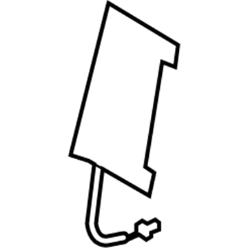 87510-02240 Toyota Seat Back Heater, Upper Illustration 1 of 1