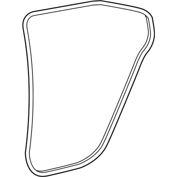 62331-02321 Toyota Lower Center Pillar Trim Clip, Passenger Side Illustration 1 of 1