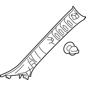 Toyota 62210-02330-A2 Windshield Pillar Trim