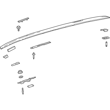 Toyota 62403-0R110-C0 Luggage Rack