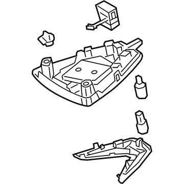Toyota 81260-F4060-C1 MAP Lamp Assembly