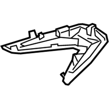 Toyota 81265-F4010 MAP Lamp Lens