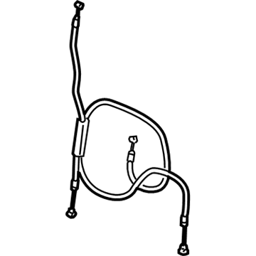 Toyota 72620-0C020 Release Cable