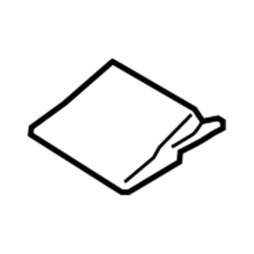 Toyota 72127-0C010-C0 Frame End Cap