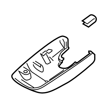 Toyota 86466-02040 Camera Front Cover