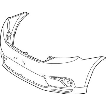 Toyota Highlander Bumper Cover - 52119-0E914