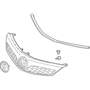 Toyota Camry Grille - 53101-06340-A0