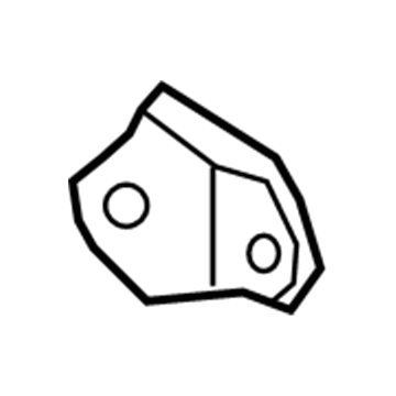 17139-28050 Toyota Exhaust Manifold Stay Illustration 1 of 1