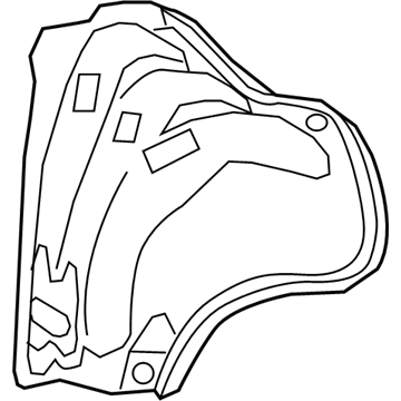 Toyota RAV4 Exhaust Heat Shield - 17167-0H040