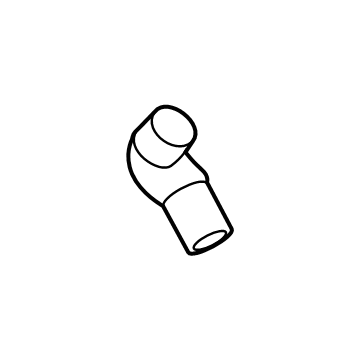 Toyota 16295-25080 By-Pass Hose