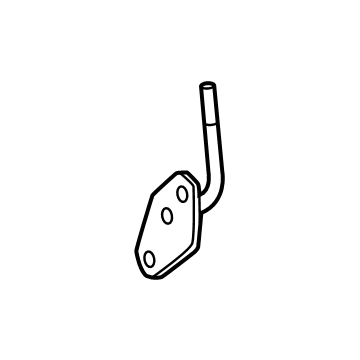 Toyota 1628A-25010 By-Pass Pipe