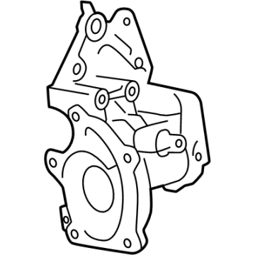 Toyota 16323-25040 Water Inlet