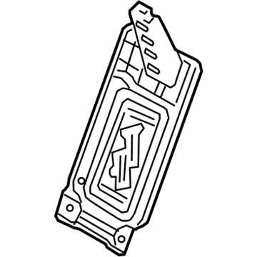 71018-06250 Toyota Seat Back Frame, Driver Side Illustration 1 of 1