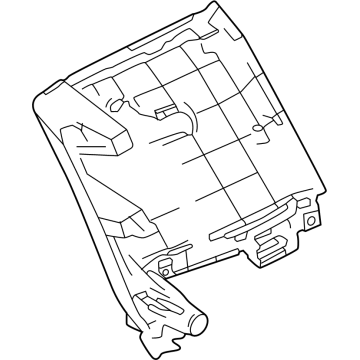 Toyota 62630-60340-C0 Rear Quarter Trim