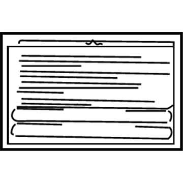Toyota 36369-35570 Info Label