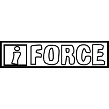 Toyota 11291-50080 Nameplate