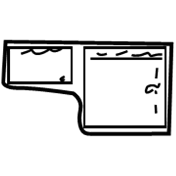 Toyota 74544-08021-E0 Caution Label