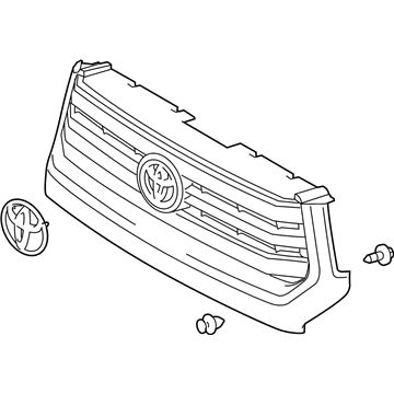Toyota 53100-0C280 Grille Assembly