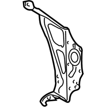 Toyota 86211-47040 AM/FM CD Mount Bracket