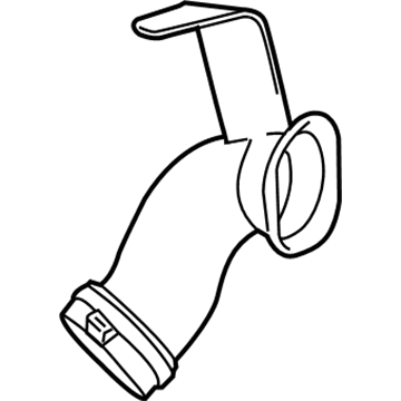 17751-0T040 Toyota Inlet Tube, Upper Illustration 1 of 1