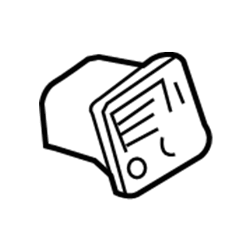 Toyota 55650-AC010-E0 Vent Louver