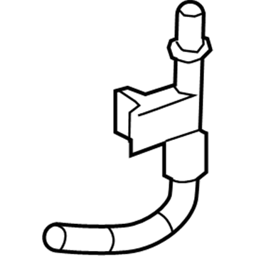 16207-F0010 Toyota Pipe Sub-Assembly, Water By-Pass Illustration 1 of 1