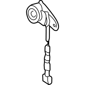 Toyota 86160-AF010 Front Driver Speaker