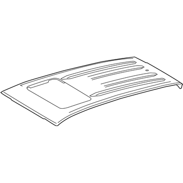 63111-0R150 Toyota Roof Panel Illustration 1 of 1