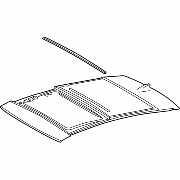 Toyota 63233-AQ010 Panel Assembly