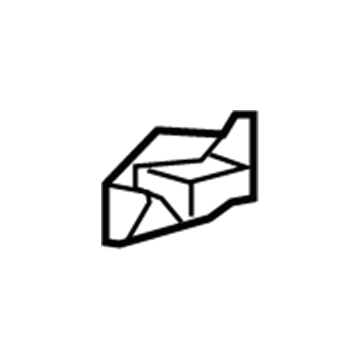 Toyota 53735-12070 Front Panel Filler Panel