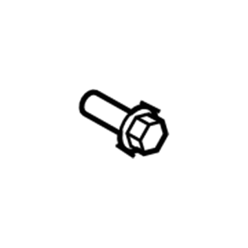 91553-L1025 Toyota Hook Bolt, Front Illustration 1 of 1