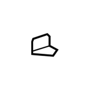 51681-12080 Toyota Support Bracket, Passenger Side Illustration 1 of 1