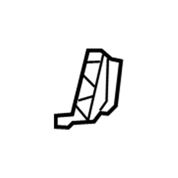 57188-12030 Toyota Gusset, Front Side Member To Spring Support, Passenger Side Illustration 1 of 1