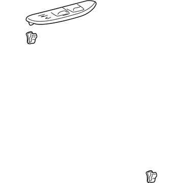 Toyota 74232-47030-B0 Switch Panel