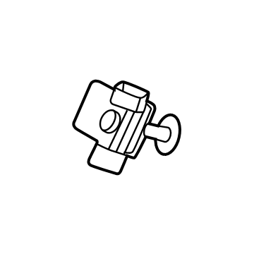 Toyota 53879-0R010 Wheel Opening Molding Retainer