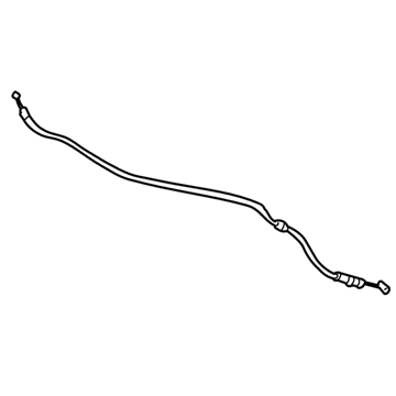 Toyota Highlander Hood Release Cable - 53630-48020