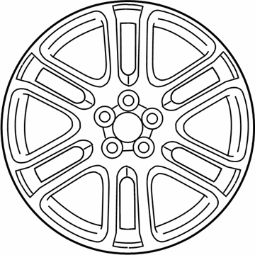 Scion 42611-21190 Wheel, Alloy