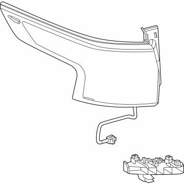 Toyota 81550-0C191 Tail Lamp Assembly