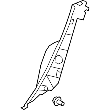 Toyota 62551-02150-B0 Lower Quarter Trim