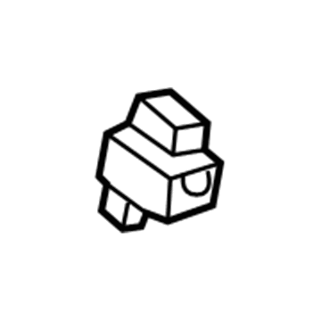84930-0E011 Toyota Lock Switch, Front Passenger Side Illustration 1 of 1