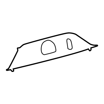 Toyota 64798-60030-C0 Lock Cover