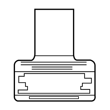 Toyota 74599-0E020 Air Bag Label