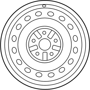 Toyota Camry Spare Wheel - 42611-06720