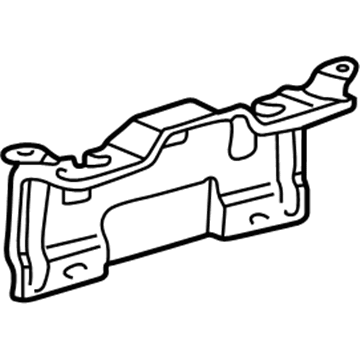 Toyota 75121-0C010 License Bracket