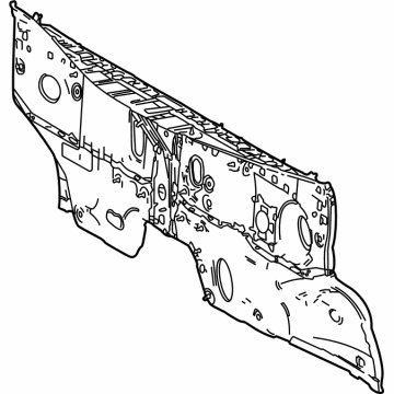 Toyota Sienna Dash Panel - 55101-08060