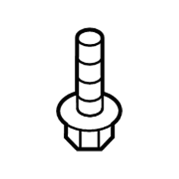 Scion 90119-A0452 Rear Sidemember Bolt