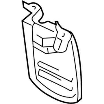 Toyota 76622-0C030 Mud Guard