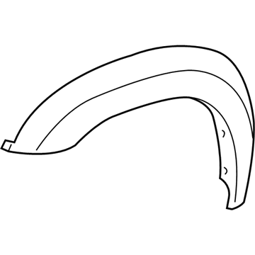 Toyota 75611-0C901 Wheel Flare